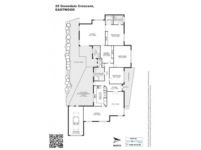 25 Gwendale Cr, Eastwood NSW 2122 Floorplan