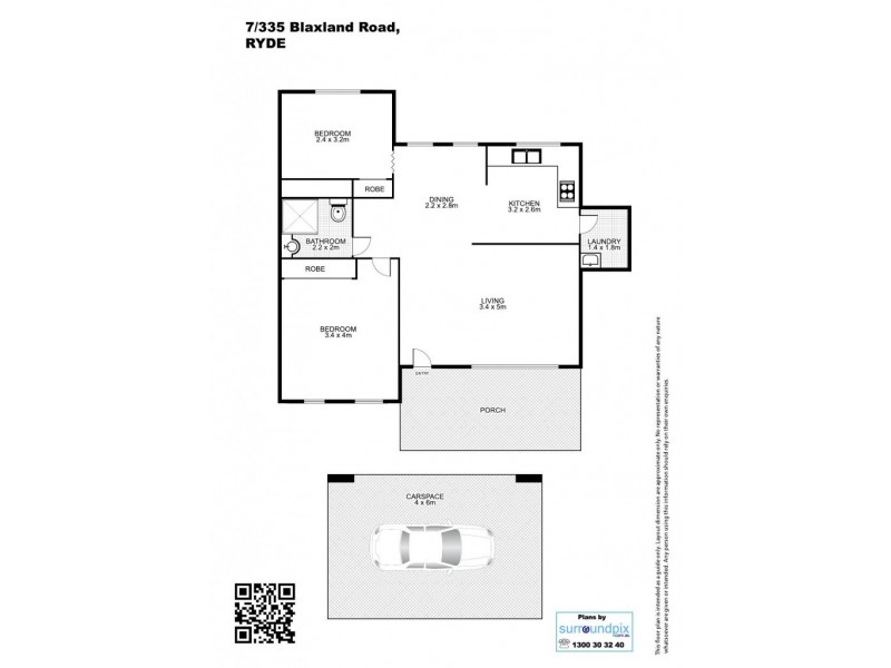 7/335 Blaxland Rd, Ryde NSW 2112 Floorplan