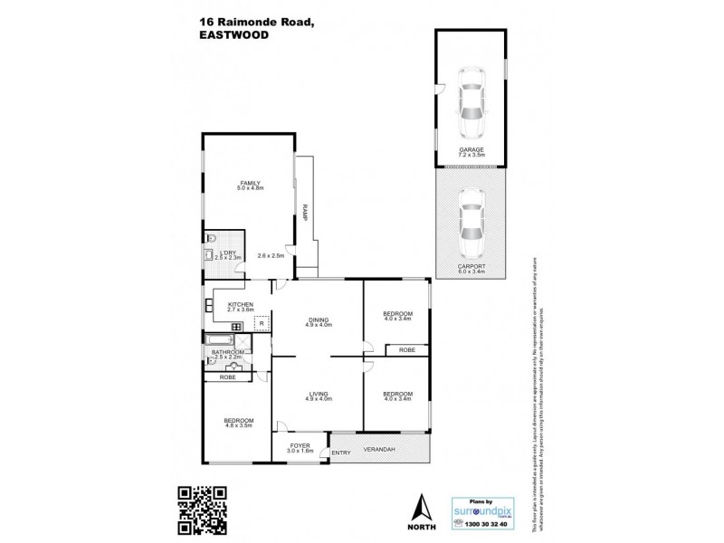 16 Raimonde Road, Eastwood NSW 2122 Floorplan