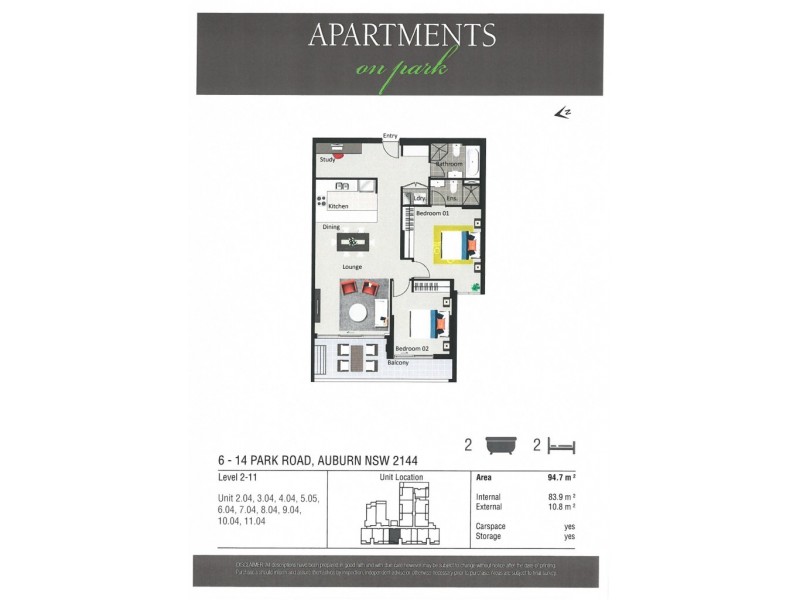 5/6-14 Park Road, Auburn NSW 2144 Floorplan
