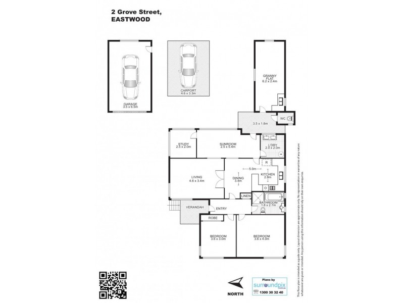 2 Grove St, Eastwood NSW 2122 Floorplan
