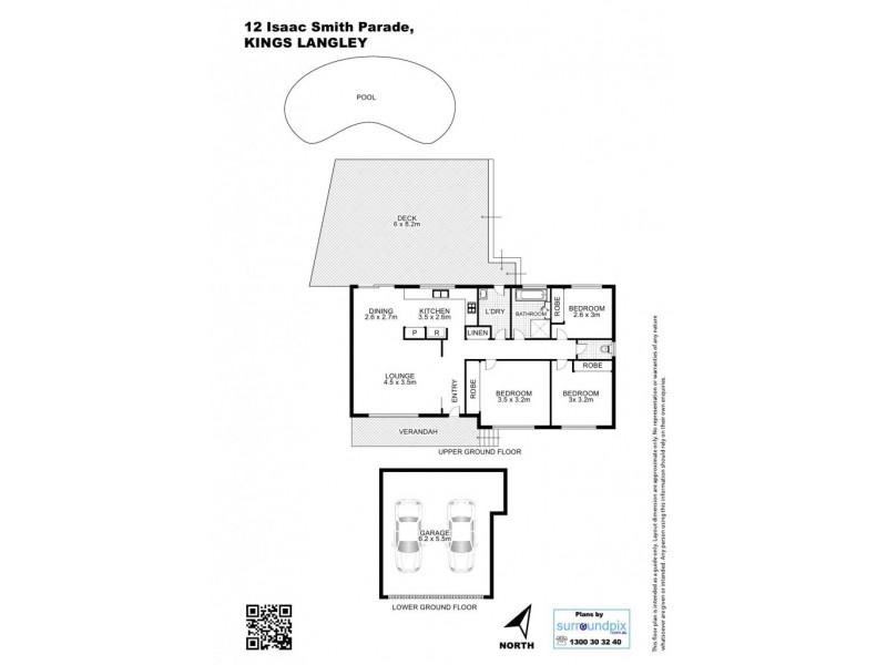 12 Isaac Smith Parade, Kings Langley NSW 2147 Floorplan