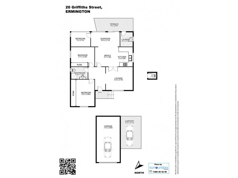 20 Griffiths Street, Ermington NSW 2115 Floorplan