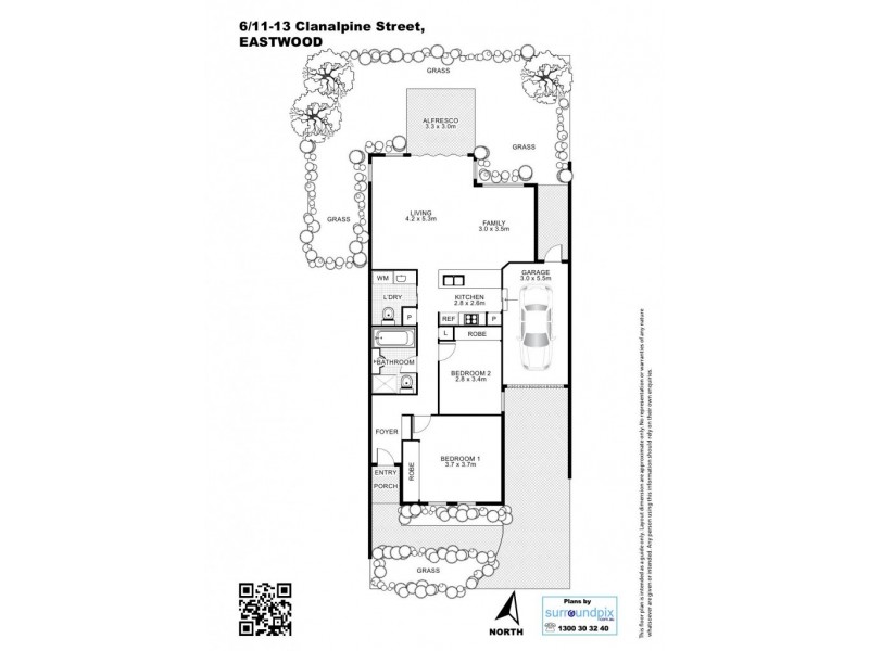 6/11-13 Clanalpine Street, Eastwood NSW 2122 Floorplan