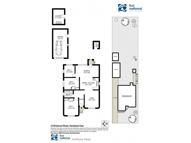 35 Birdwood St, Denistone East NSW 2112 Floorplan