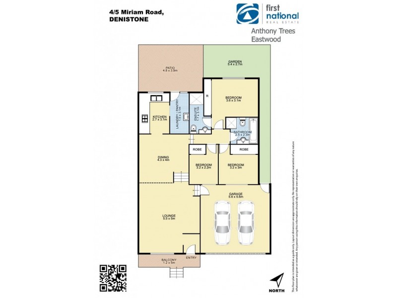 4/5 Miriam Road, Denistone NSW 2114 Floorplan