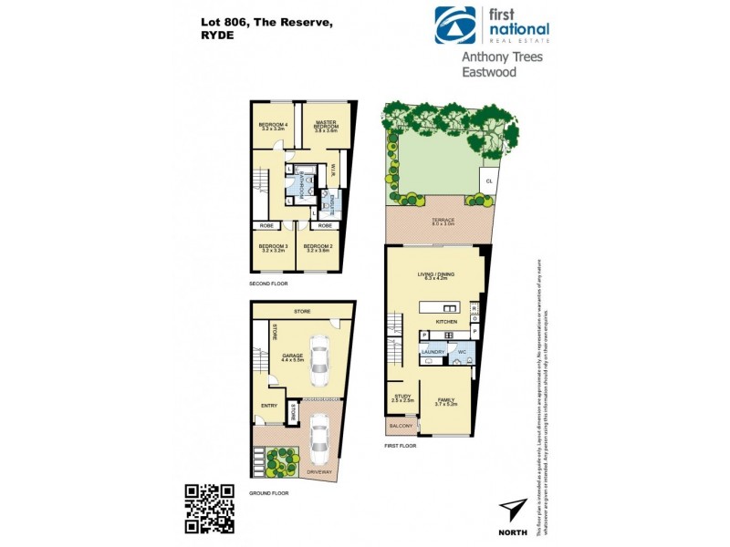 Lot 806 The Reserve- Putney Hill, Ryde NSW 2112 Floorplan
