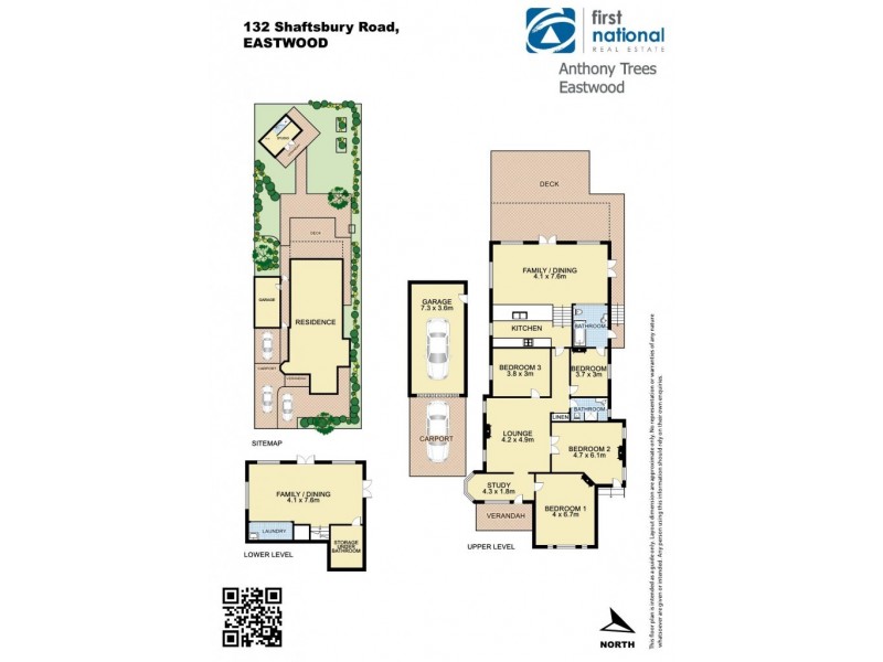 132 Shaftsbury Road, Eastwood NSW 2122 Floorplan