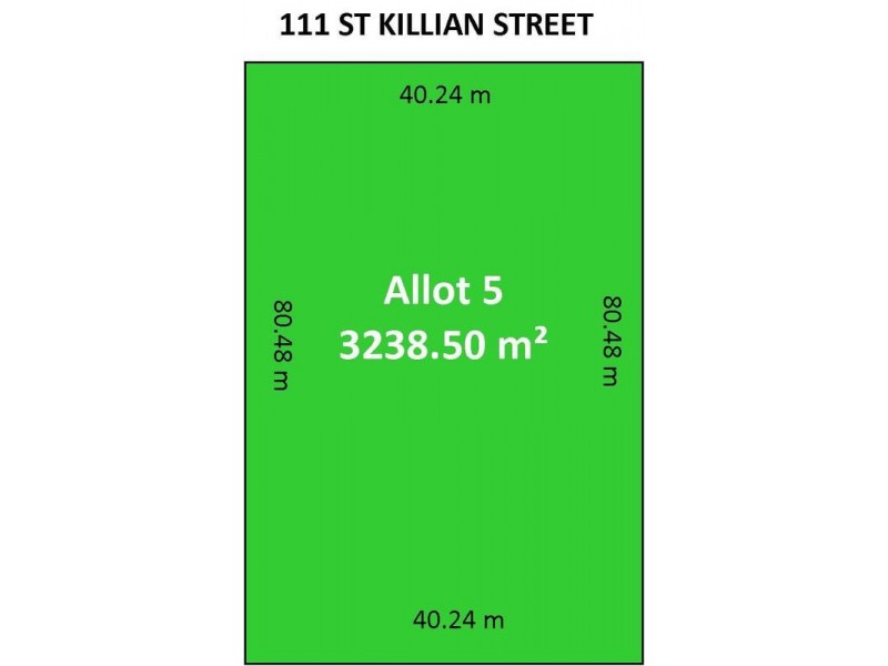 Lot 5, 111 St Killian Street, White Hills VIC 3550