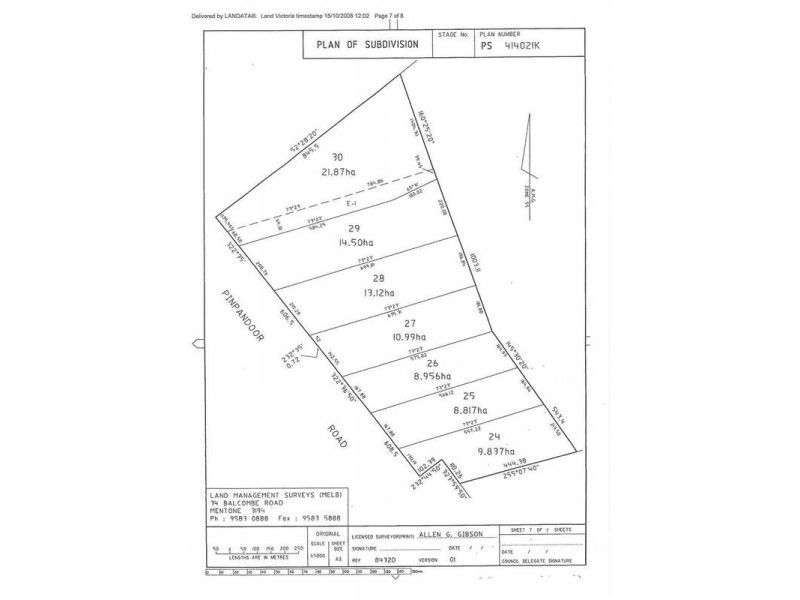 Lot 29 – 30,  Pinpandoor Road, Axedale VIC 3551