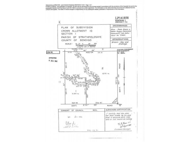 Lot 1,  Bakers Lane, Strathfieldsaye VIC 3551