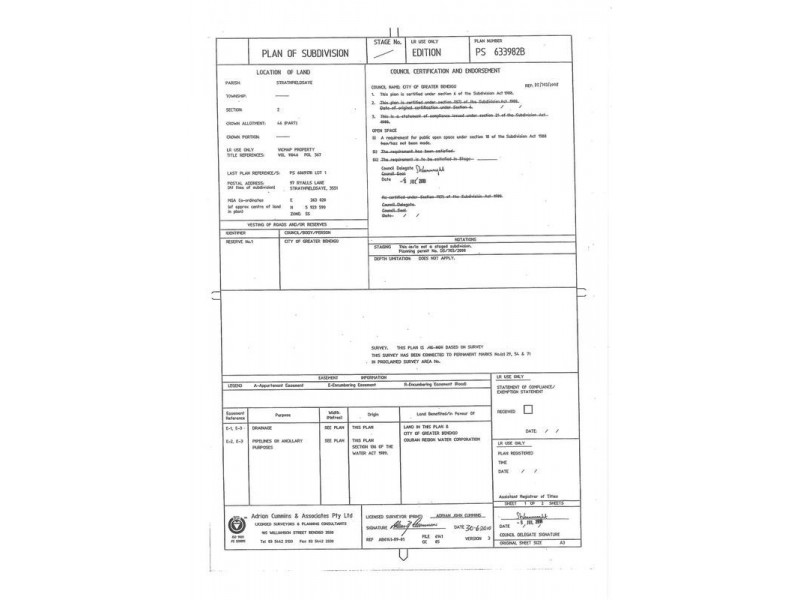Lot 1, 97 Ryalls Lane, Strathfieldsaye VIC 3551