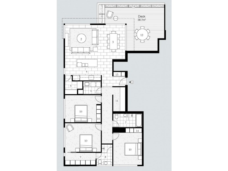 5/111 Mitchell Street, Bendigo VIC 3550 Floorplan