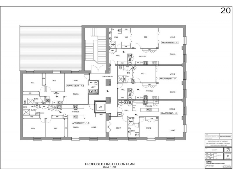 2A Queen Street, Bendigo VIC 3550 Floorplan