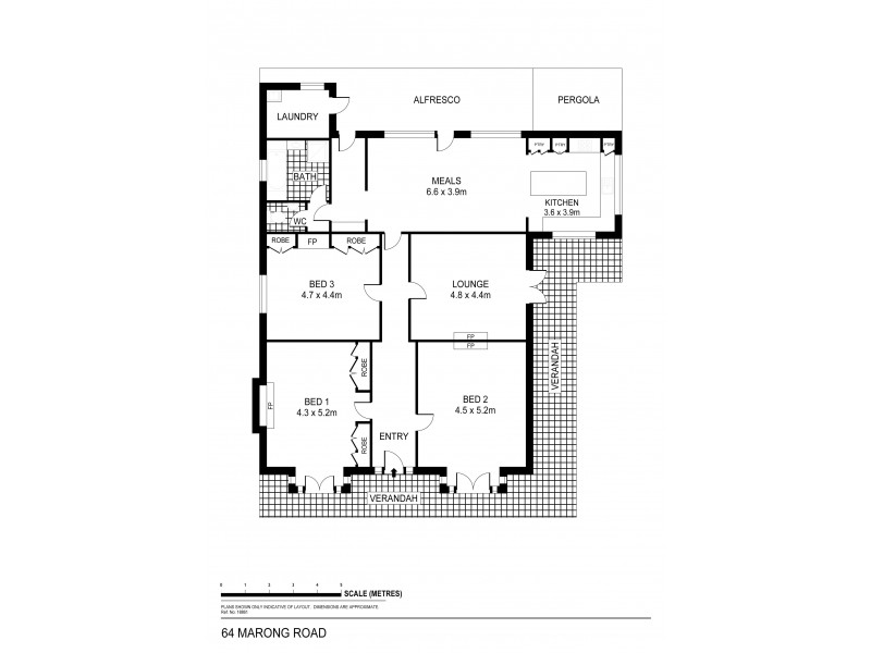 64 Marong Road, Bendigo VIC 3550 Floorplan