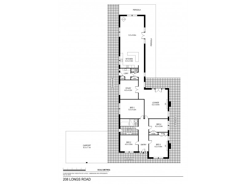 208 Longs Road, Serpentine VIC 3517 Floorplan