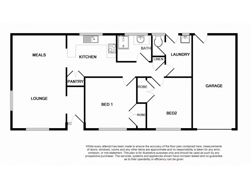 2/101 Neale Street, Flora Hill VIC 3550 Floorplan