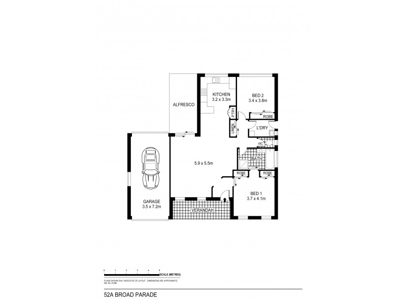 52A Broad Parade, Spring Gully VIC 3550 Floorplan