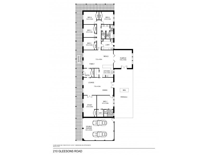 210 Gleesons Road, Strathfieldsaye VIC 3551 Floorplan