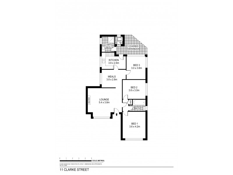 11 Clarke Street, Kennington VIC 3550 Floorplan