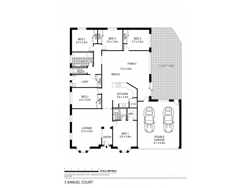 3 Samuel Court, Spring Gully VIC 3550 Floorplan