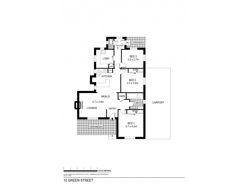 10 Green Street, Long Gully VIC 3550 Floorplan