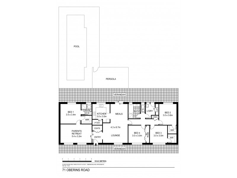 71 Oberins Road, Goornong VIC 3557 Floorplan