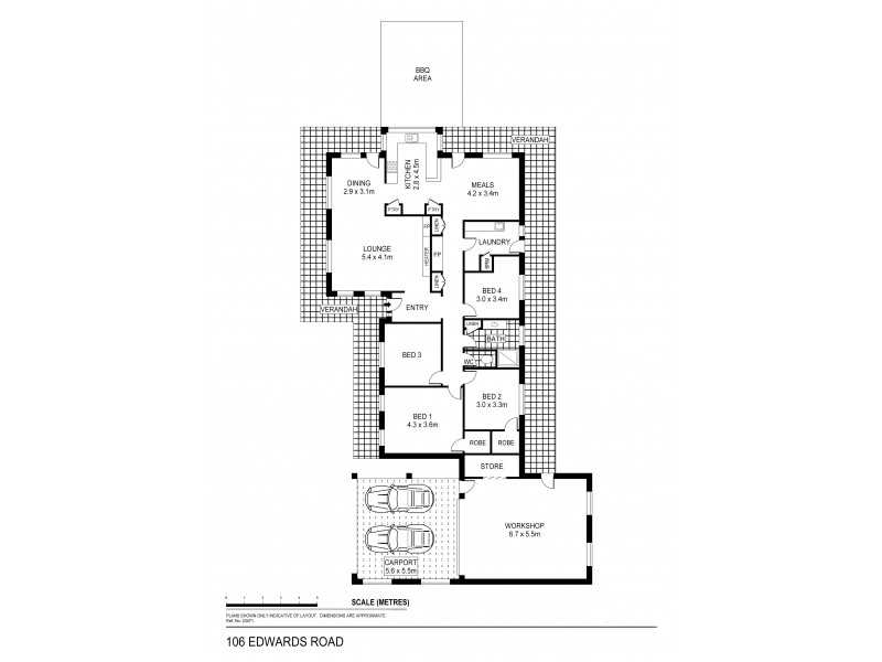 106 Edwards Road, Maiden Gully VIC 3551 Floorplan