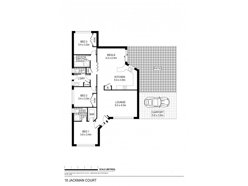 18 Jackman Court, Golden Square VIC 3555 Floorplan