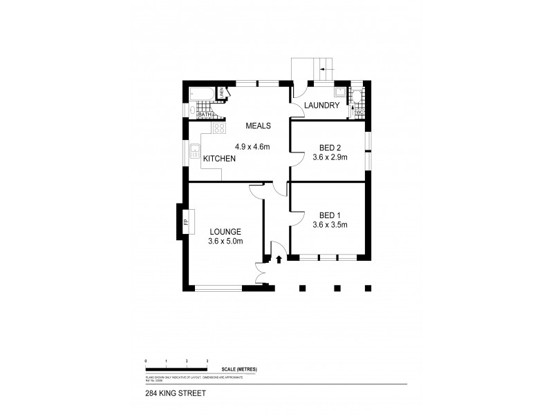284 King Street, Golden Square VIC 3555 Floorplan