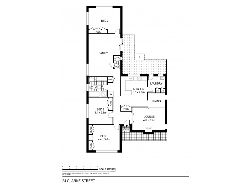 24 Clarke Street, Kennington VIC 3550 Floorplan
