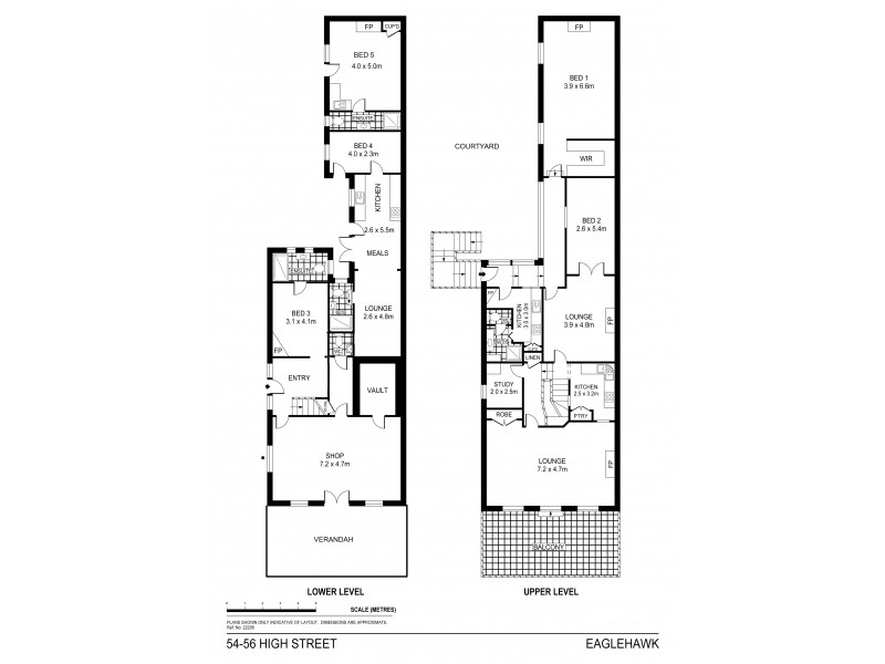 54 – 56 High St, Eaglehawk VIC 3556 Floorplan