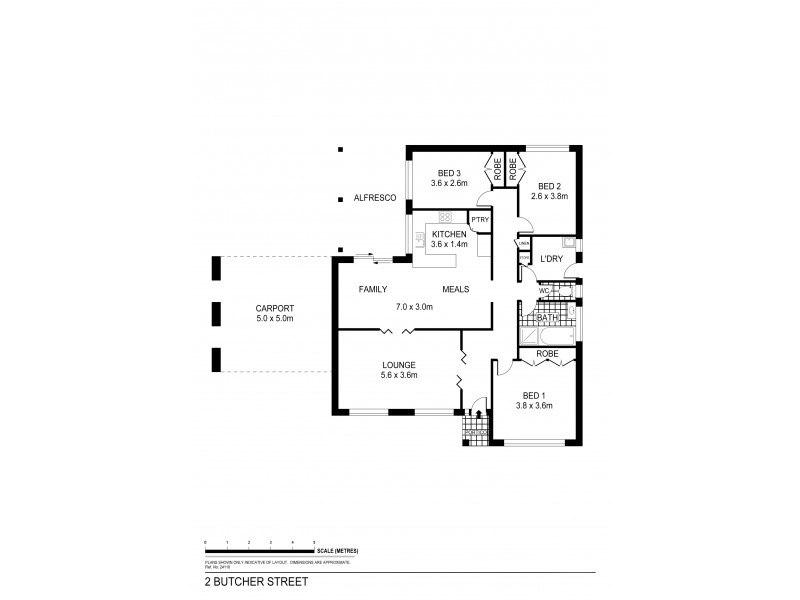 2 Butcher Street, Strathdale VIC 3550 Floorplan