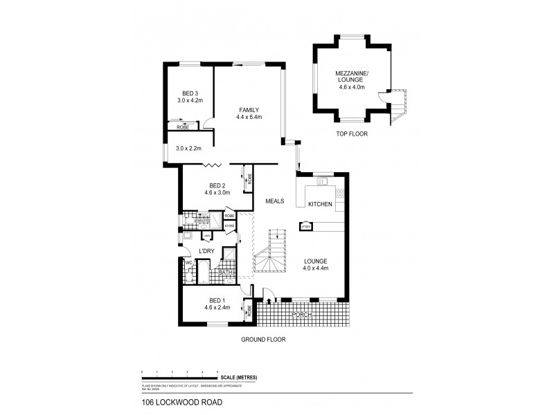 106 Lockwood Road, Kangaroo Flat VIC 3555 Floorplan