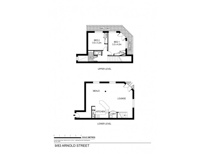 9/83 – 87 Arnold Street, Bendigo VIC 3550 Floorplan