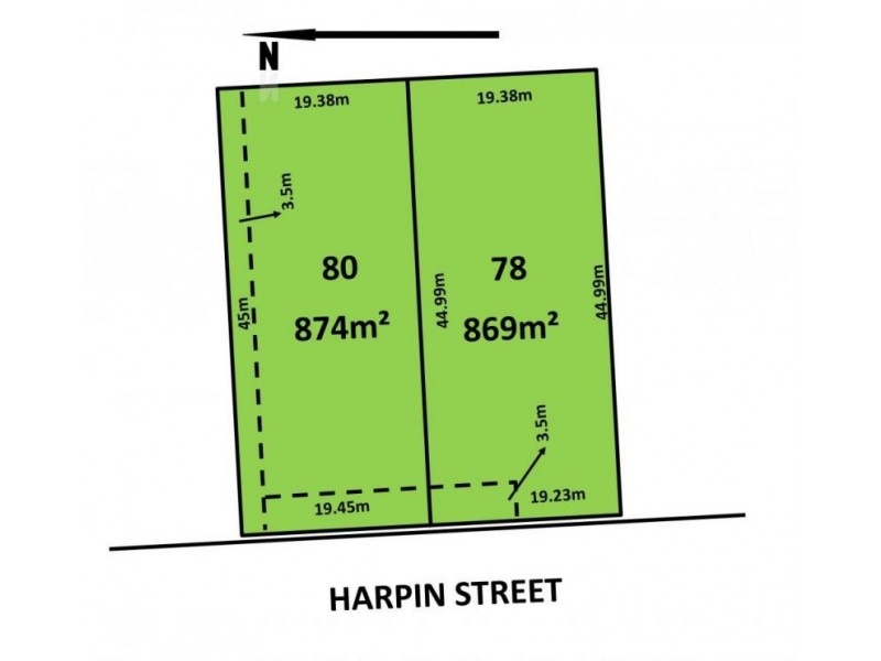 78 & 80 Harpin Street, East Bendigo VIC 3550