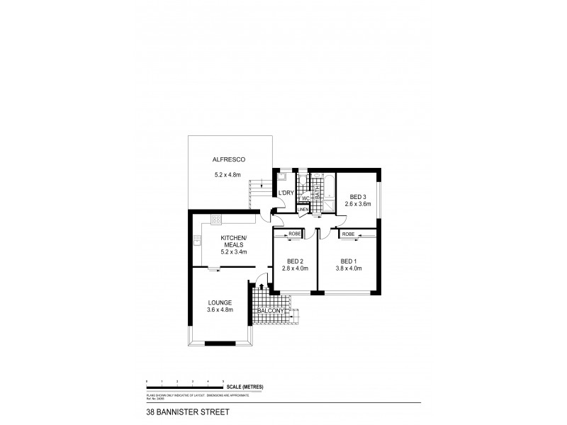38 Bannister Street, Bendigo VIC 3550 Floorplan