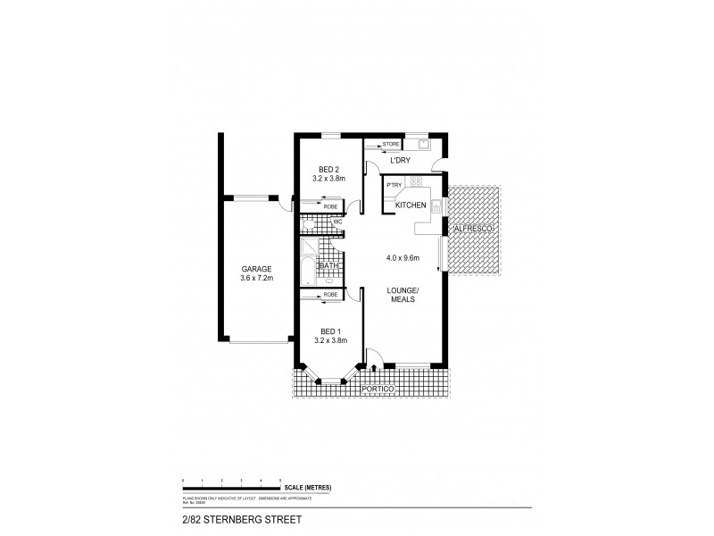 2/82 Sternberg Street, Kennington VIC 3550 Floorplan