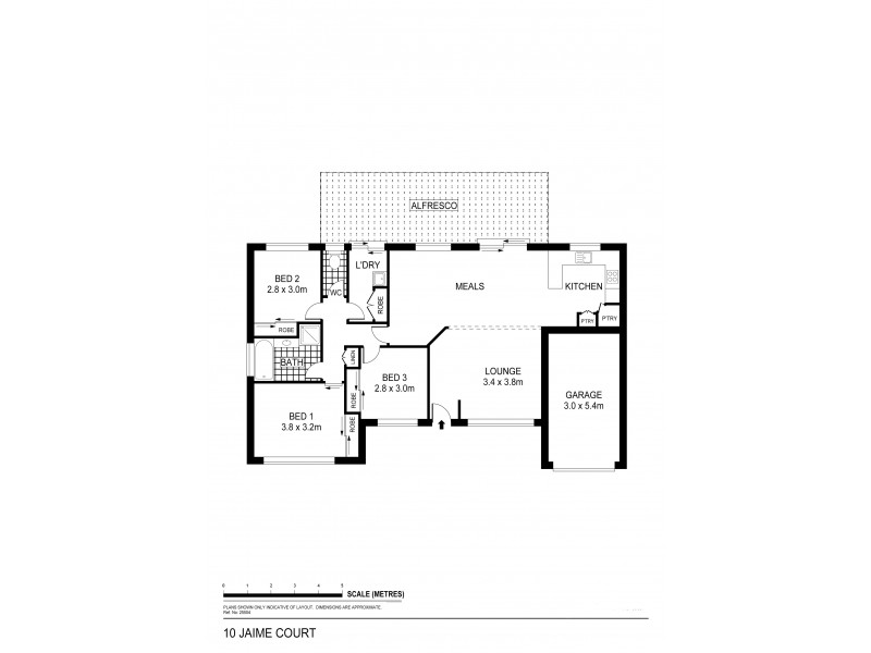 10 Jaime Court, Spring Gully VIC 3550 Floorplan