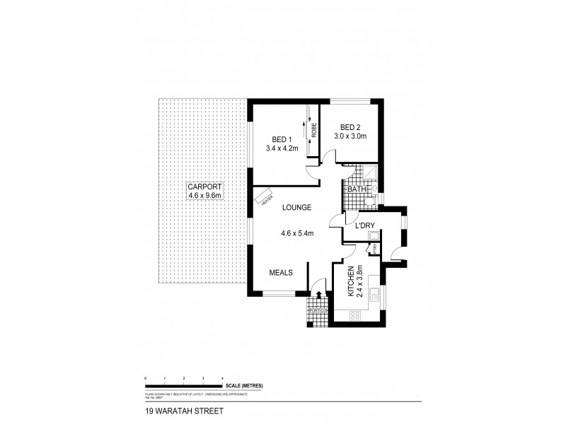 19 Waratah Street, White Hills VIC 3550 Floorplan
