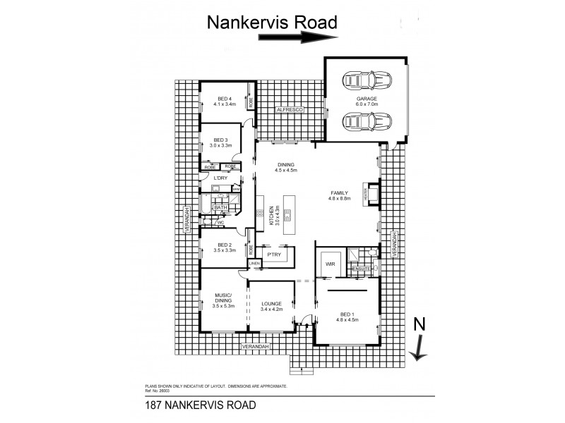 187 Nankervis Road, Mandurang VIC 3551 Floorplan