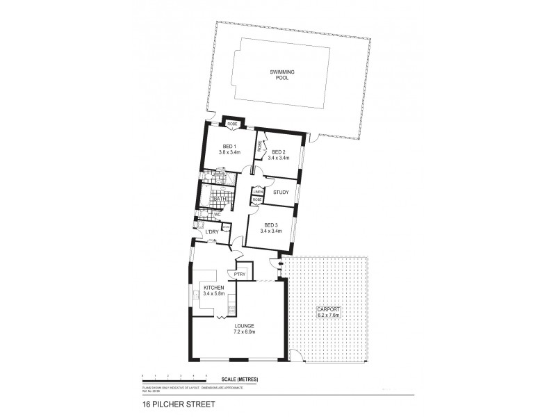 16 Pilcher Street, Strathdale VIC 3550 Floorplan