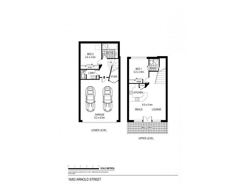 16/83 Arnold Street, Bendigo VIC 3550 Floorplan