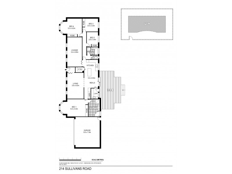 214 Sullivans Road, Strathfieldsaye VIC 3551 Floorplan