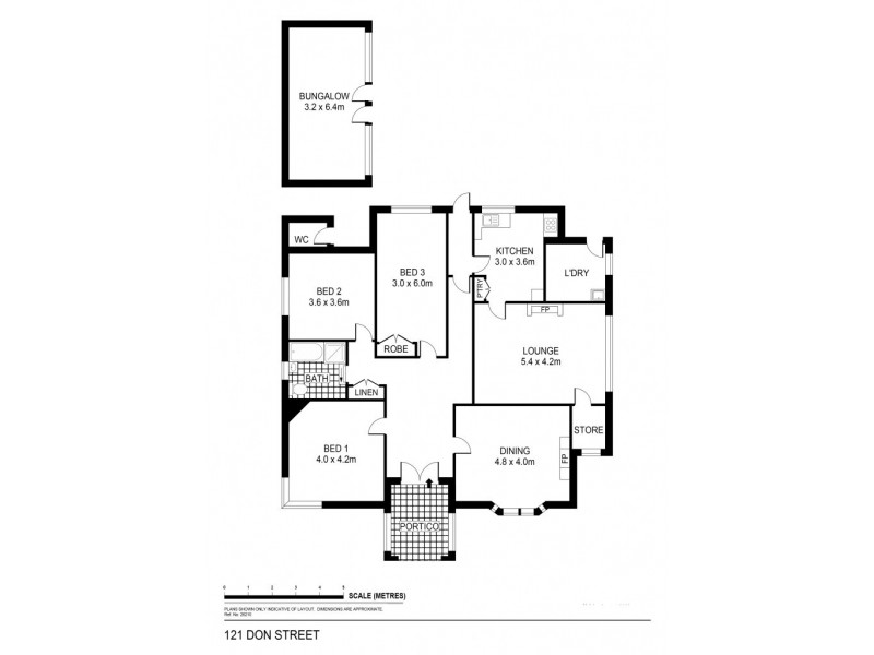 121 Don Street, Bendigo VIC 3550 Floorplan