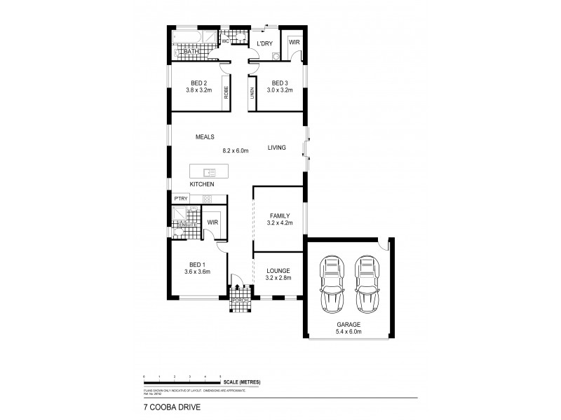 7 Cooba Drive, Epsom VIC 3551 Floorplan