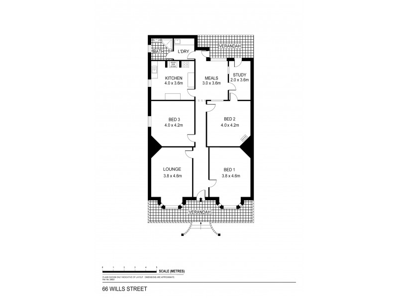 66 Wills Street, Bendigo VIC 3550 Floorplan