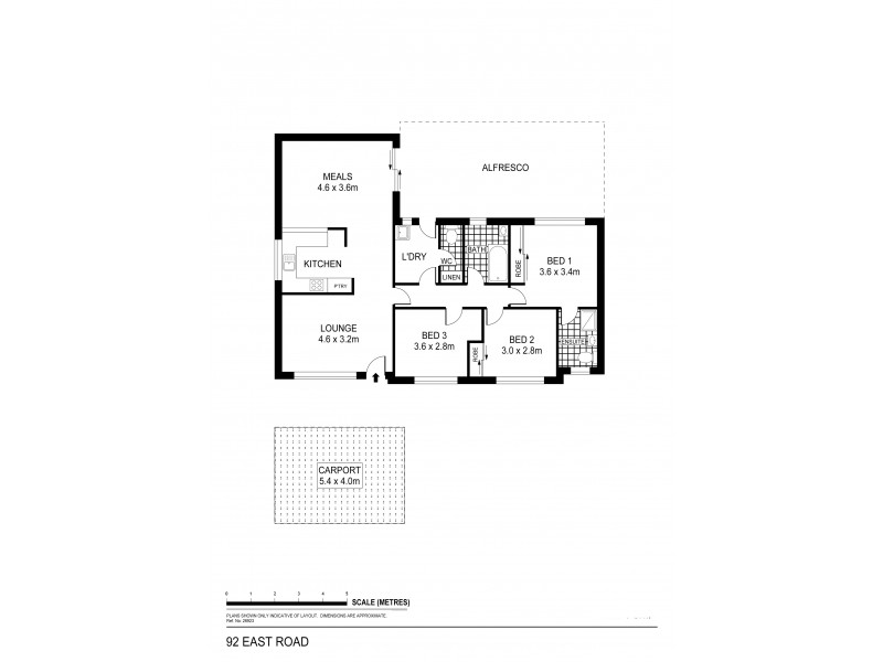 92 East Road, Huntly VIC 3551 Floorplan