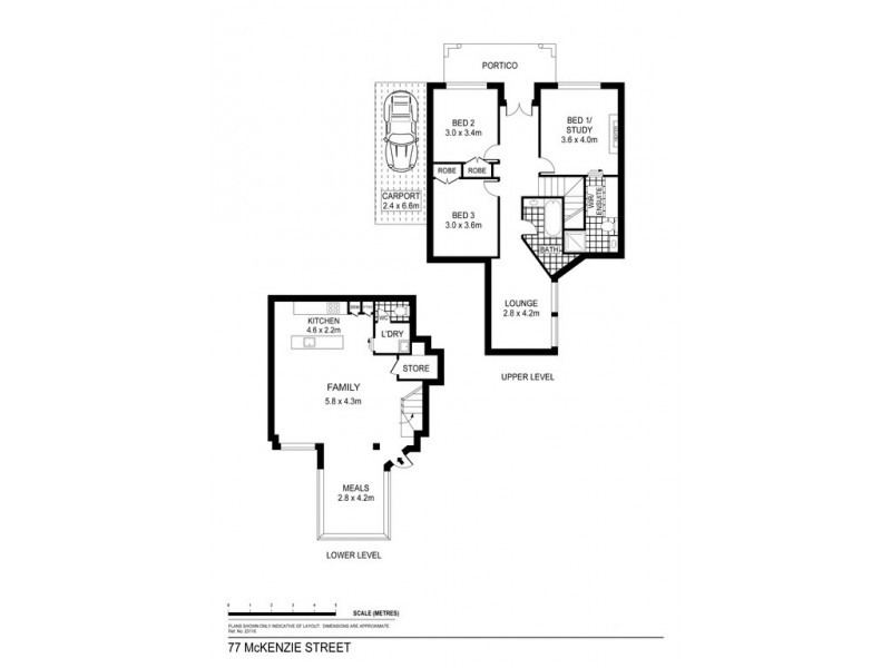 77 Mackenzie Street, Bendigo VIC 3550 Floorplan