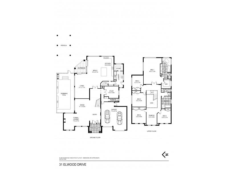 31 Elwood Drive, Strathdale VIC 3550 Floorplan